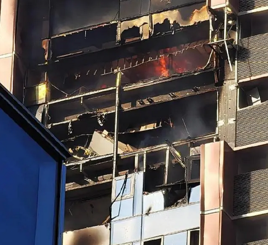 深圳湾悦府二期住宅楼爆炸